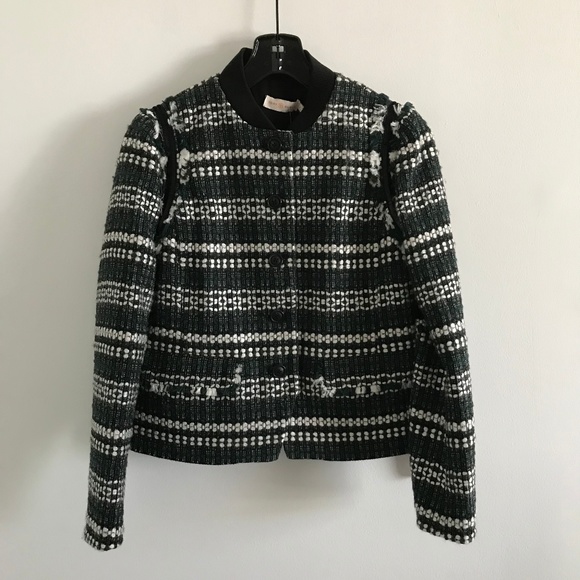 Tory Burch Norfolk Tweed Jacket